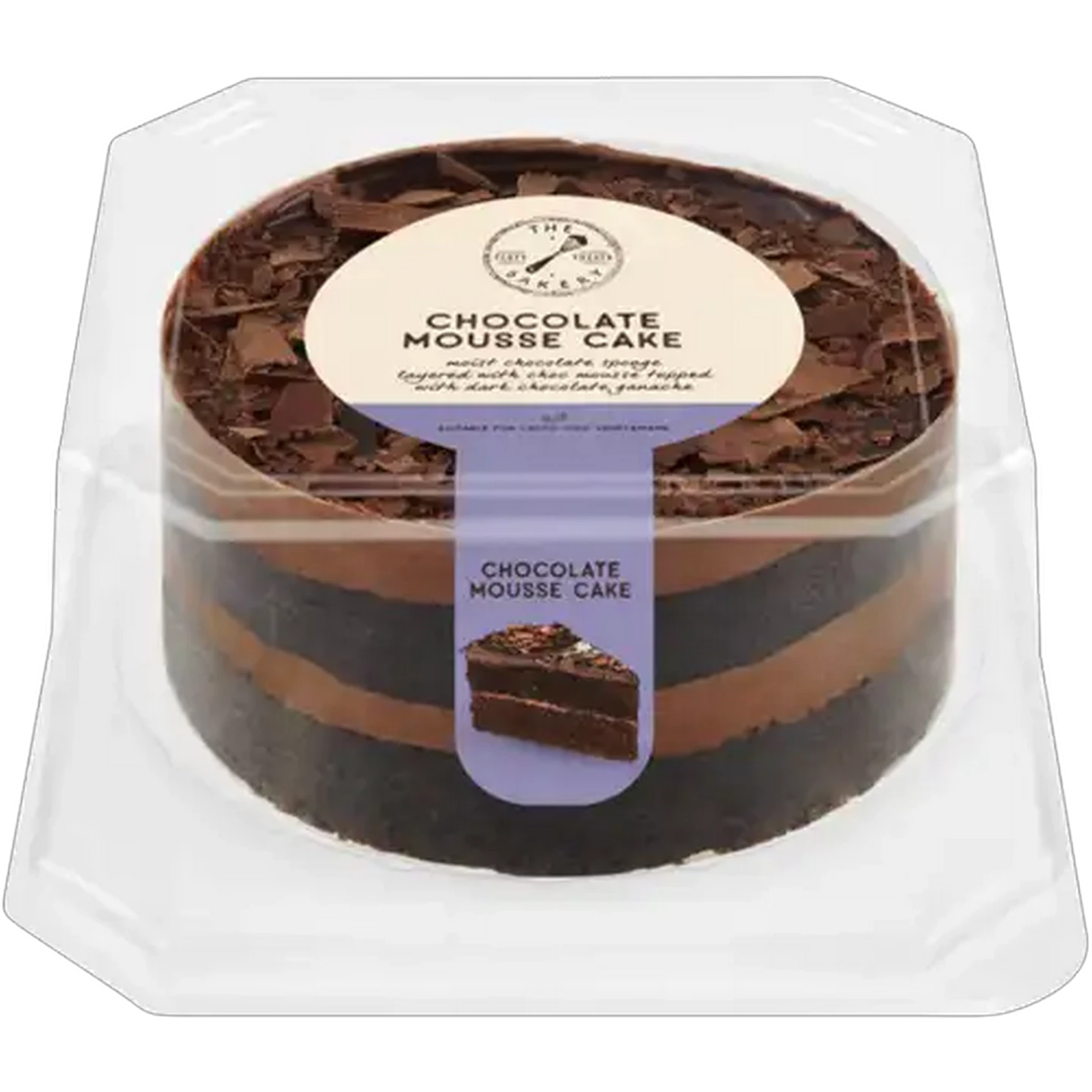 Image of The Bakery Chocolate Mousse Cake 700g 15cm