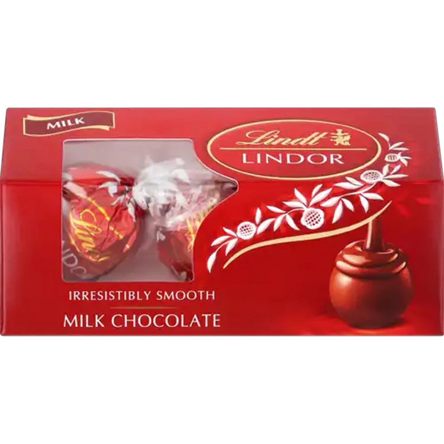 Image of Lindt Lindor Irresistibly Smooth Milk Chocolate Truffles Box 37g