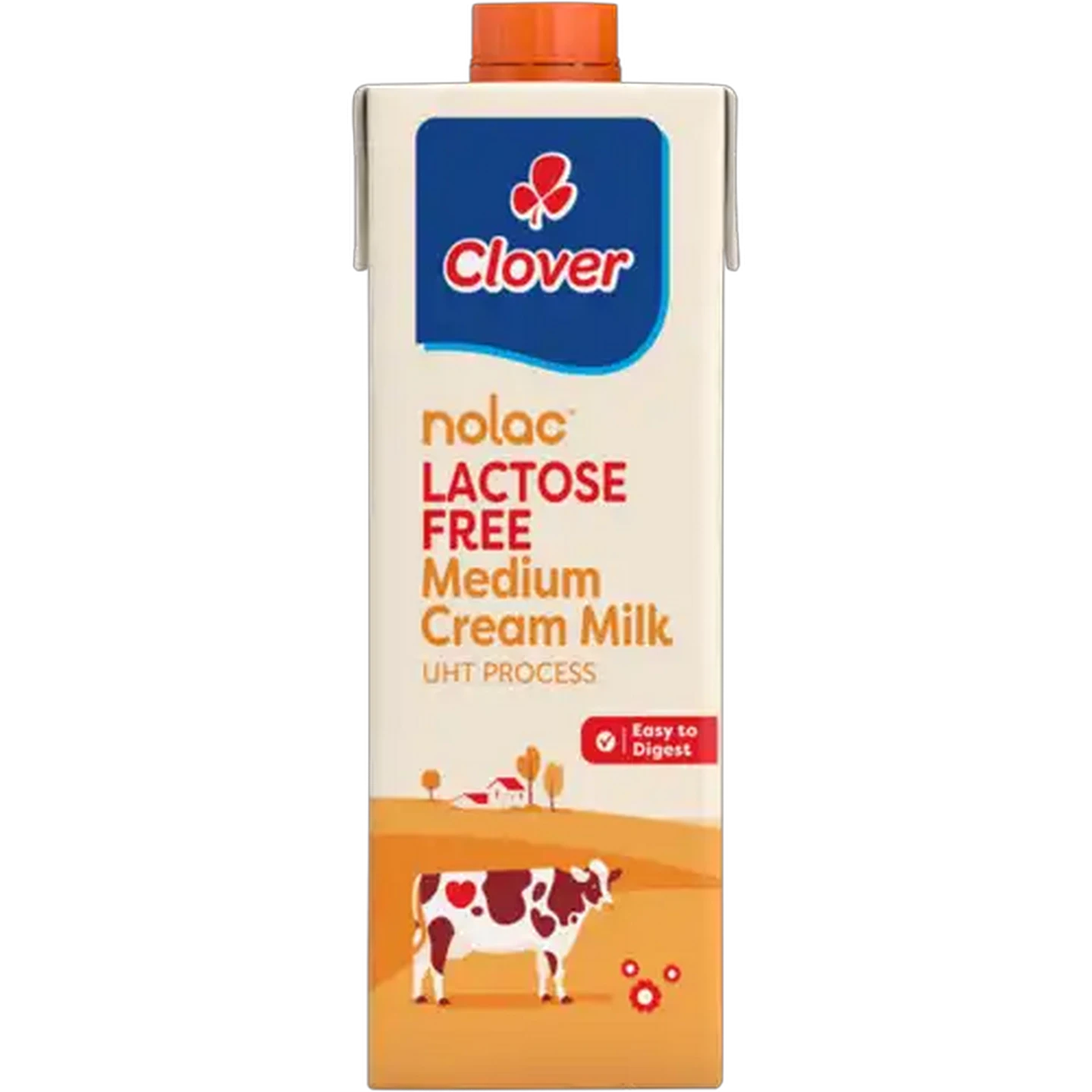 Image of Clover Nolac Lactose Free Medium Cream Milk 1L