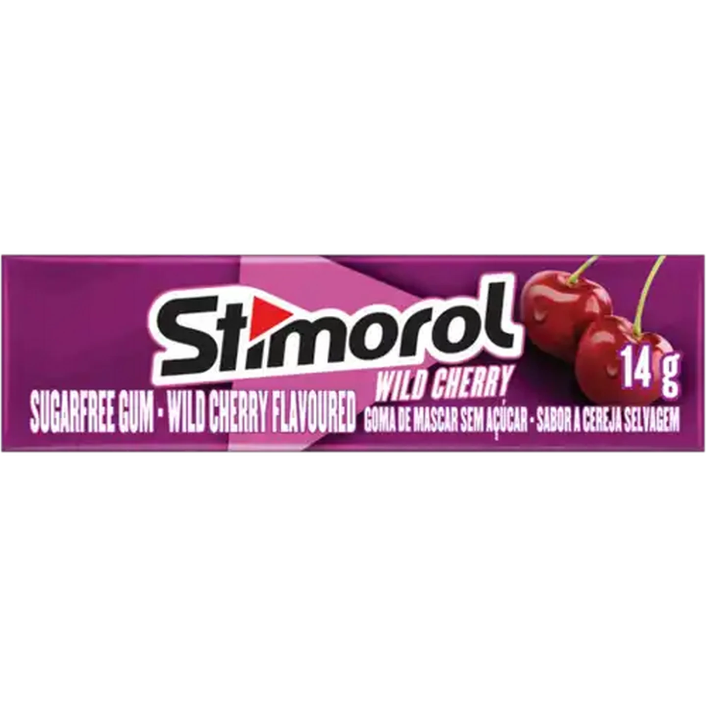 Image of Stimorol Wild Cherry Flavoured Sugar-Free Gum 14g