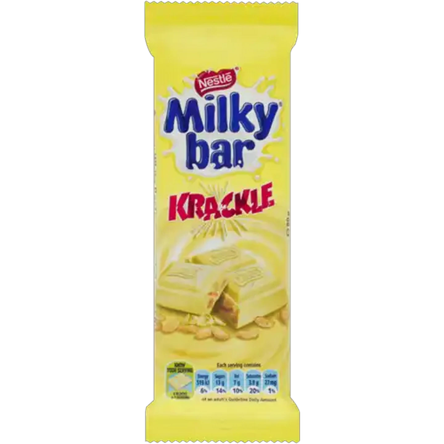 Image of Milky Bar Krackle Chocolate Slab 80g