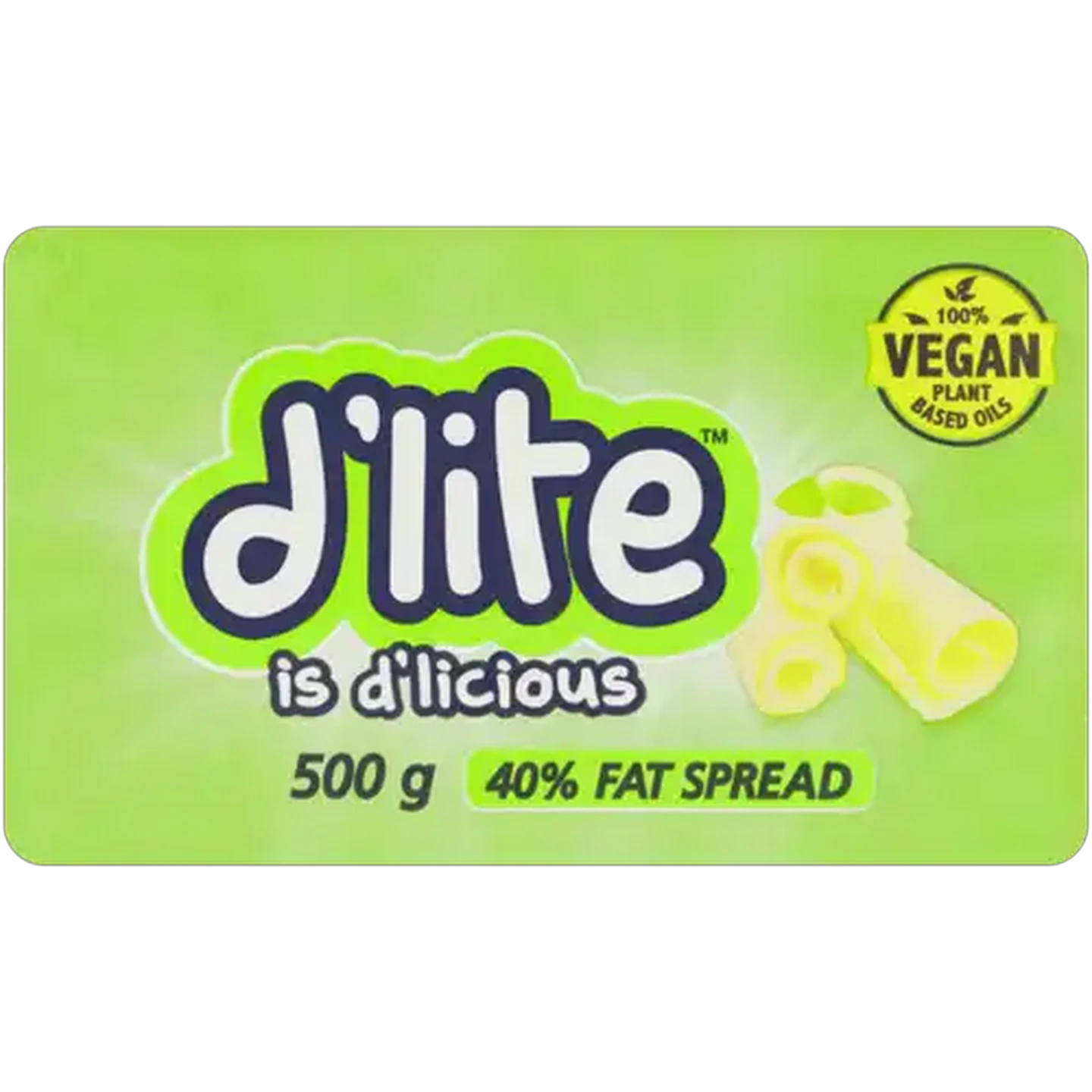 Image of D'Lite 40% Fat Spread Brick 500g