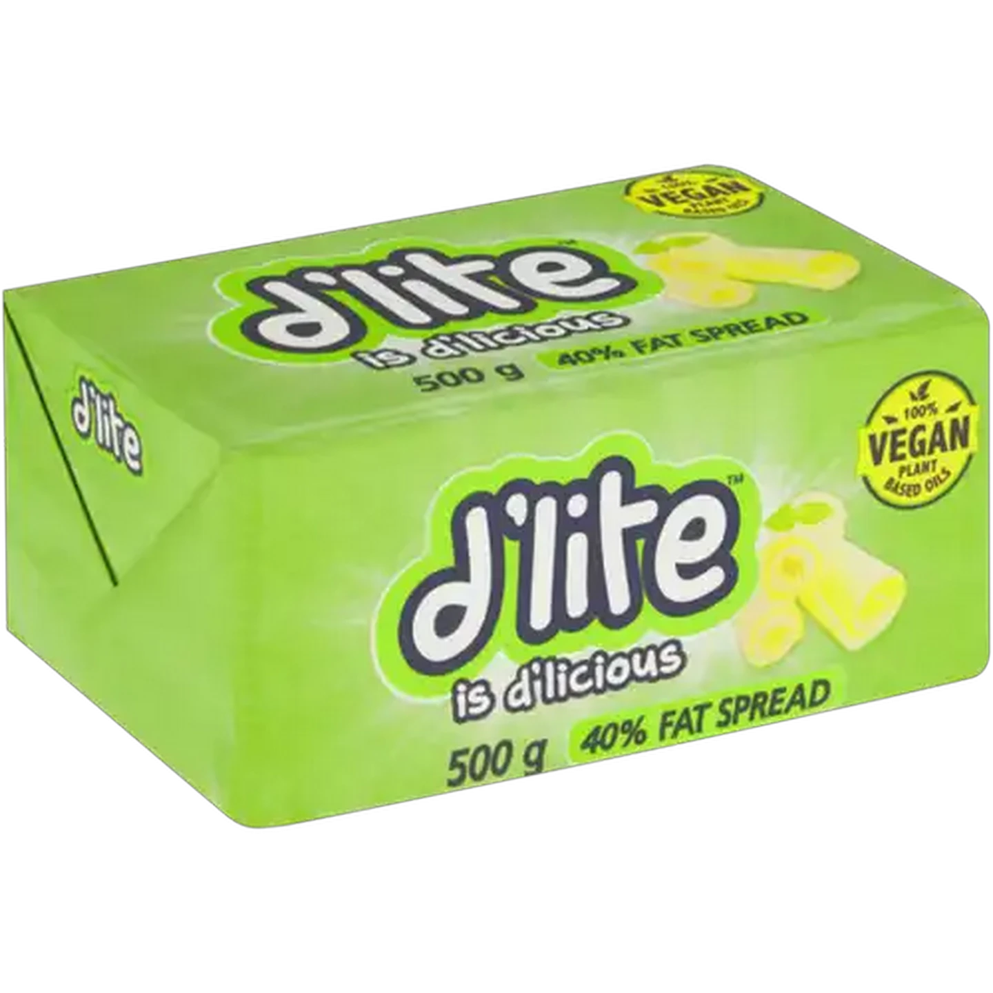 Image of D'Lite 40% Fat Spread Brick 500g