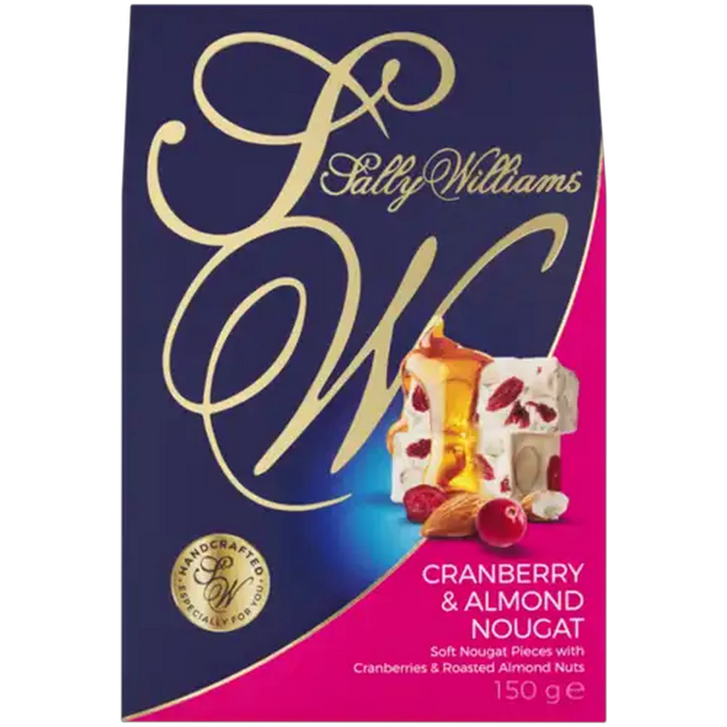 Image of Sally Williams Cranberry & Almond Nougat 150g