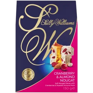Sally Williams Cranberry & Almond Nougat 150g