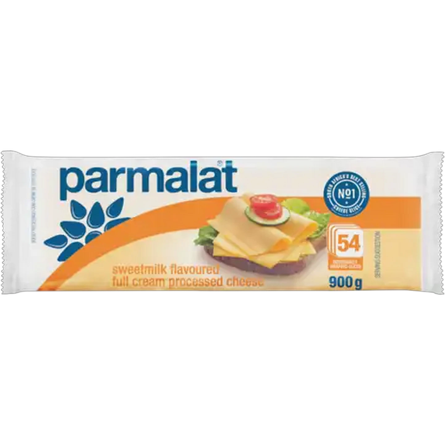 Image of Parmalat Sweetmilk Flavoured Full Cream Processed Cheese Slices 54 Pack