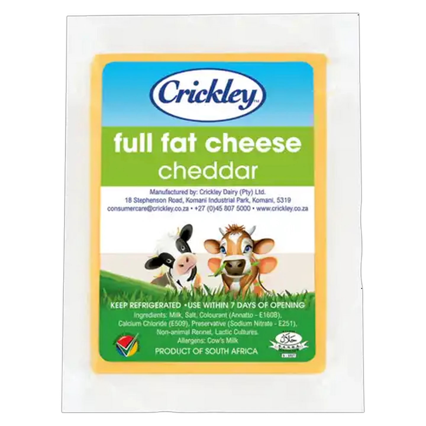Image of Crickley Cheddar Cheese Per kg