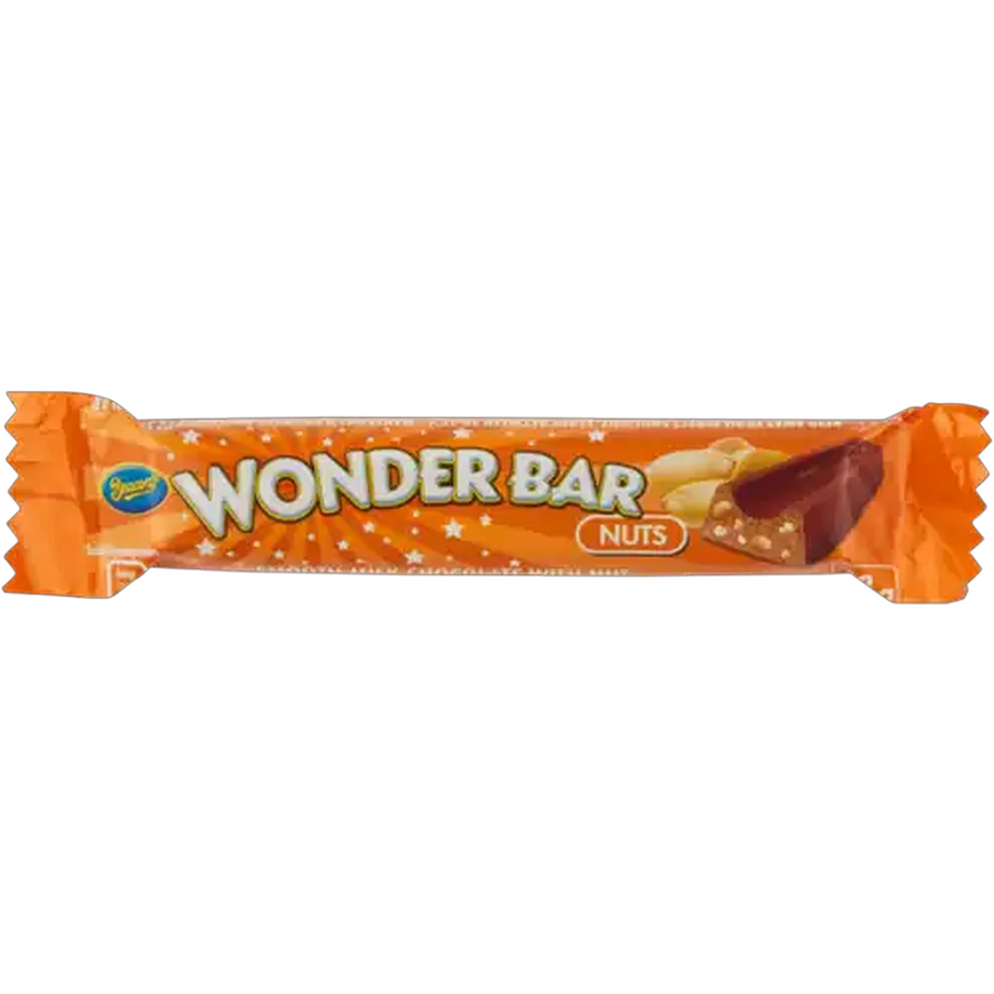 Image of Wonder Bar Nuts Chocolate 23g