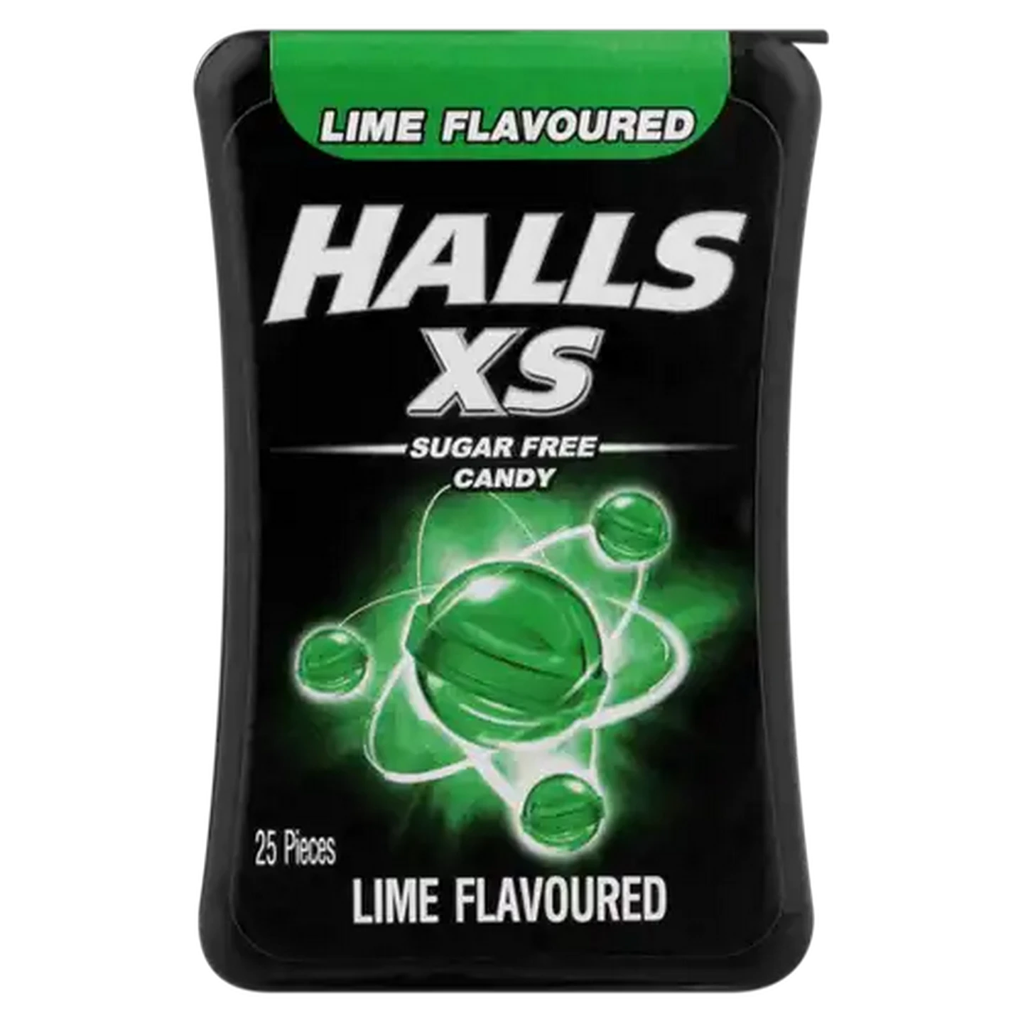 Image of Halls XS Lime Flavoured Sugar Free Candy 25 Pack