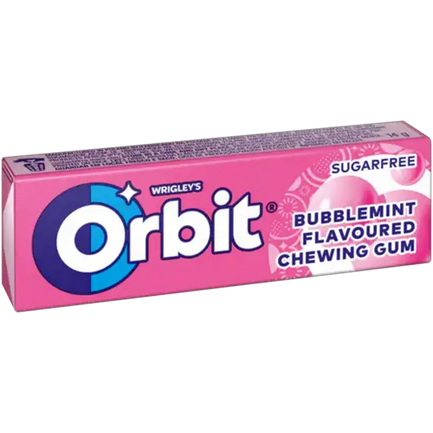 Image of Wrigley's Orbit Bubblemint Gum 10 Pack