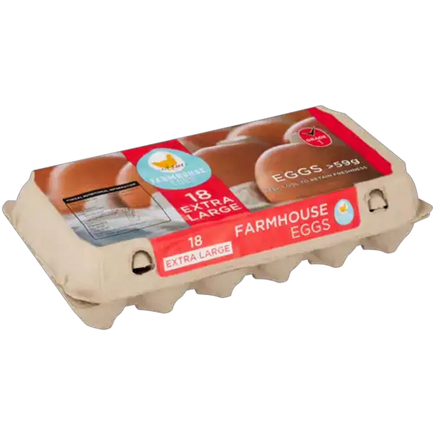 Image of Farmhouse Eggs Extra Large Eggs 18 Pack