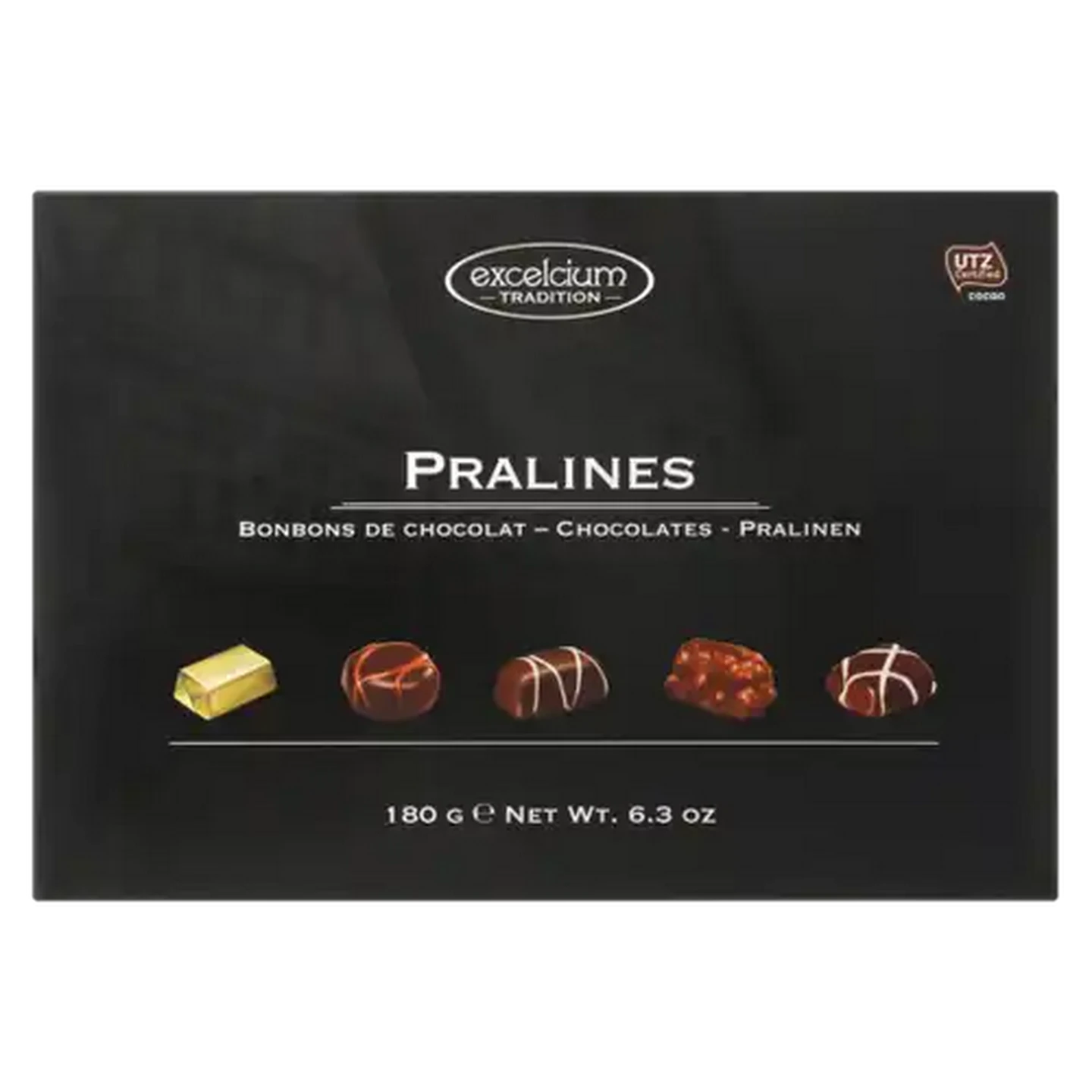 Image of Hamlet Excelcium Assorted Black Chocolate Pralines 180g
