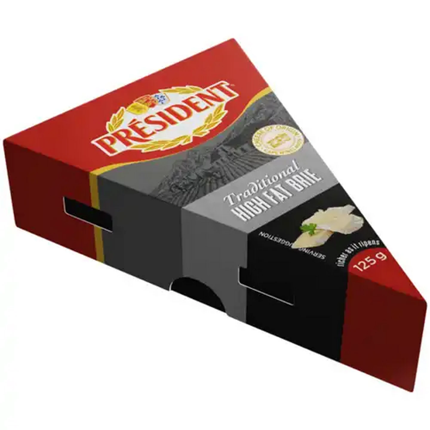 Image of Président Traditional High Fat Brie 125g