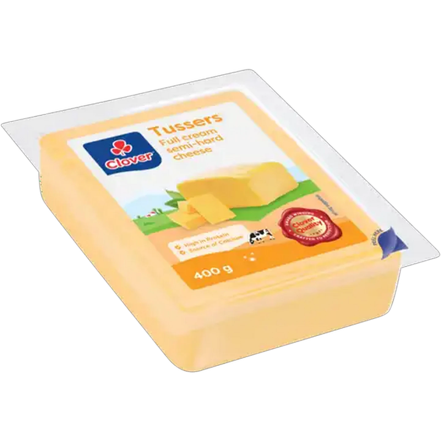Image of Clover Tussers Full Cream Cheese 400g