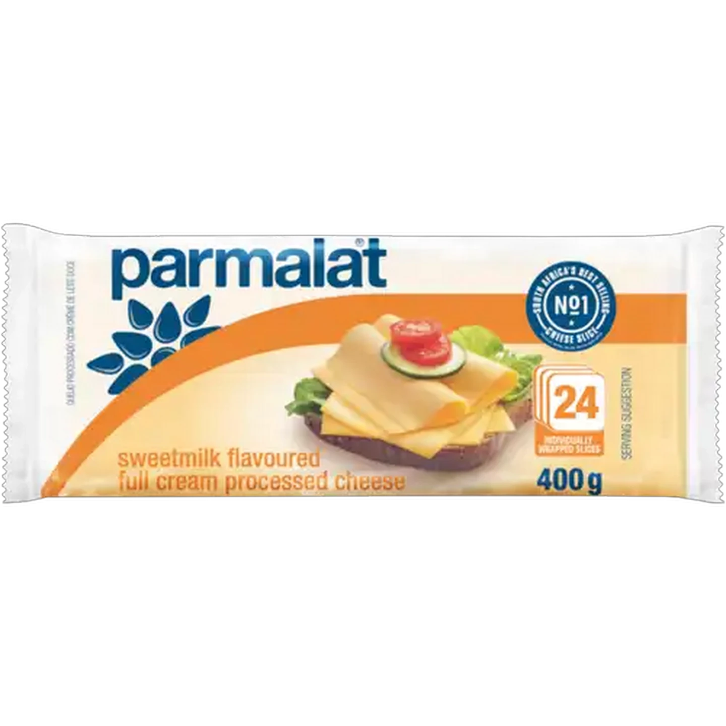 Image of Parmalat Sweetmilk Flavoured Full Cream Processed Cheese Slices 400g
