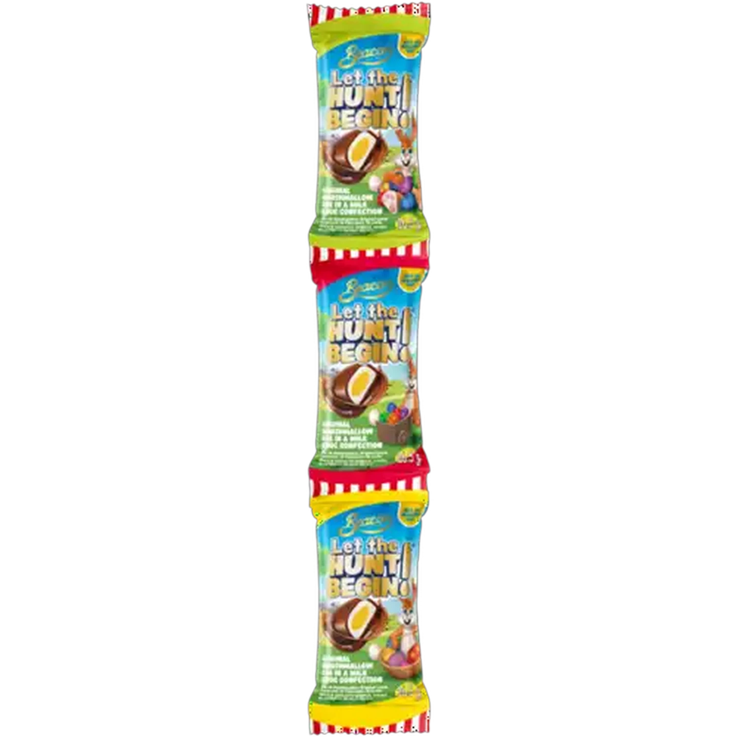 Image of Beacon Milk Chocolate Marshmallow Eggs 3 x 16.5g