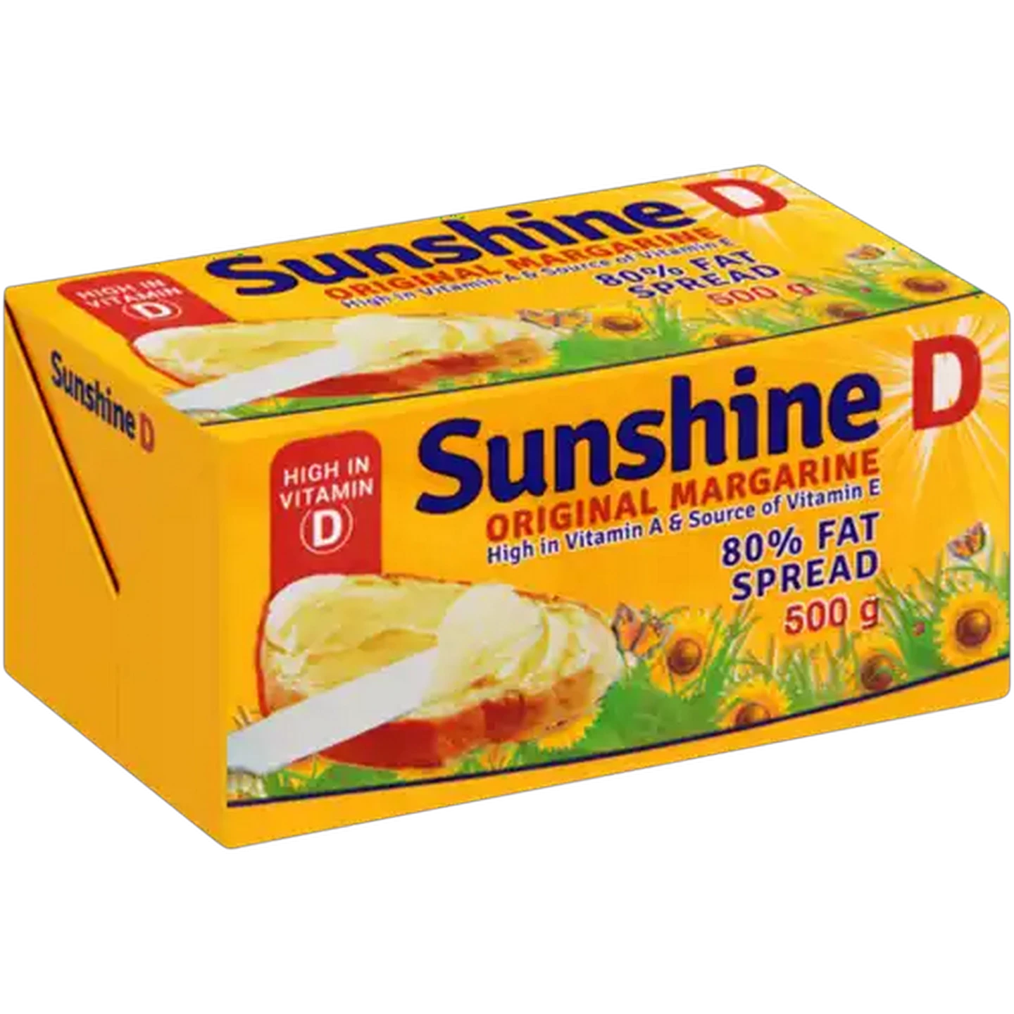Image of Sunshine D Original Margarine Brick 500g