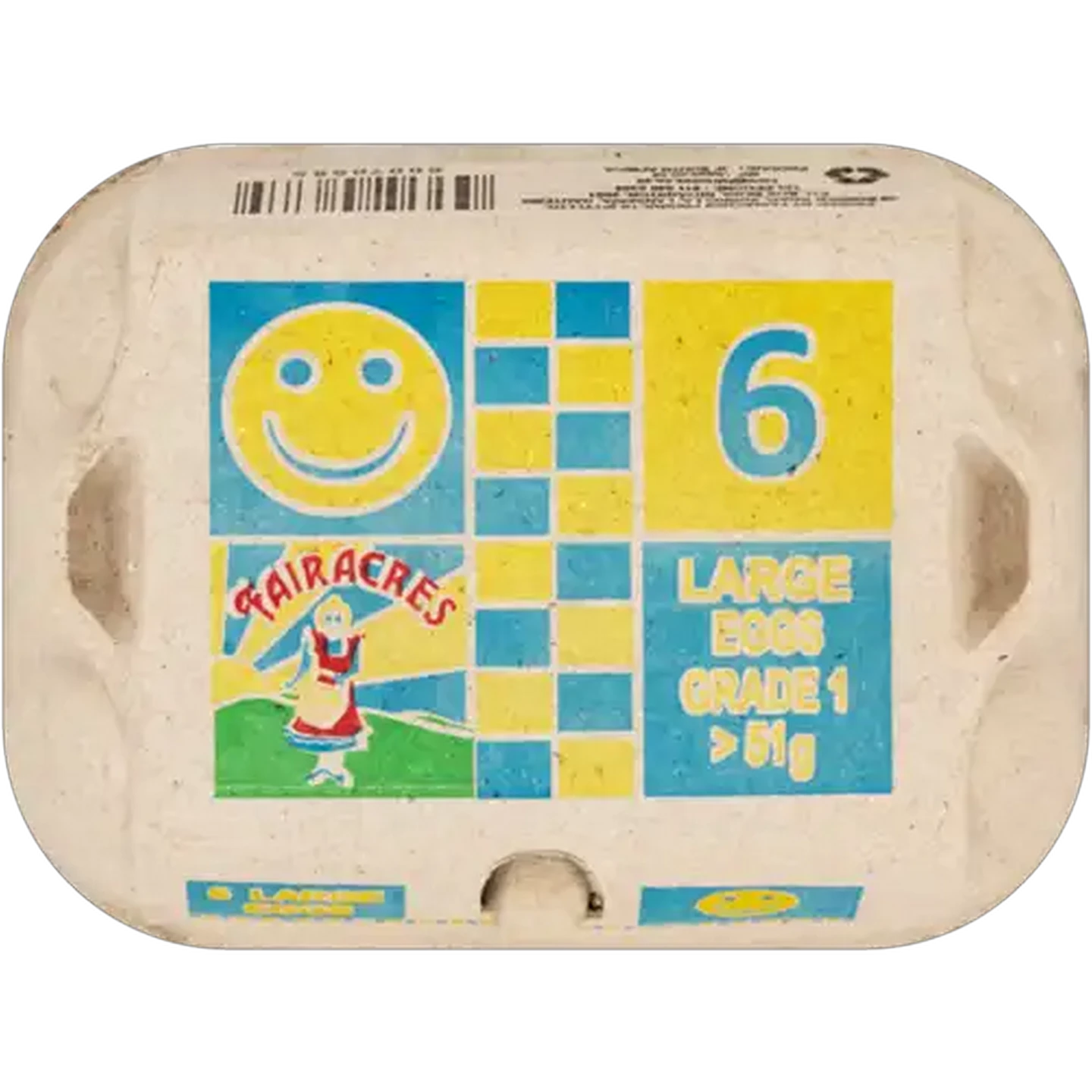 Image of Fairacres Large Eggs 6 Pack