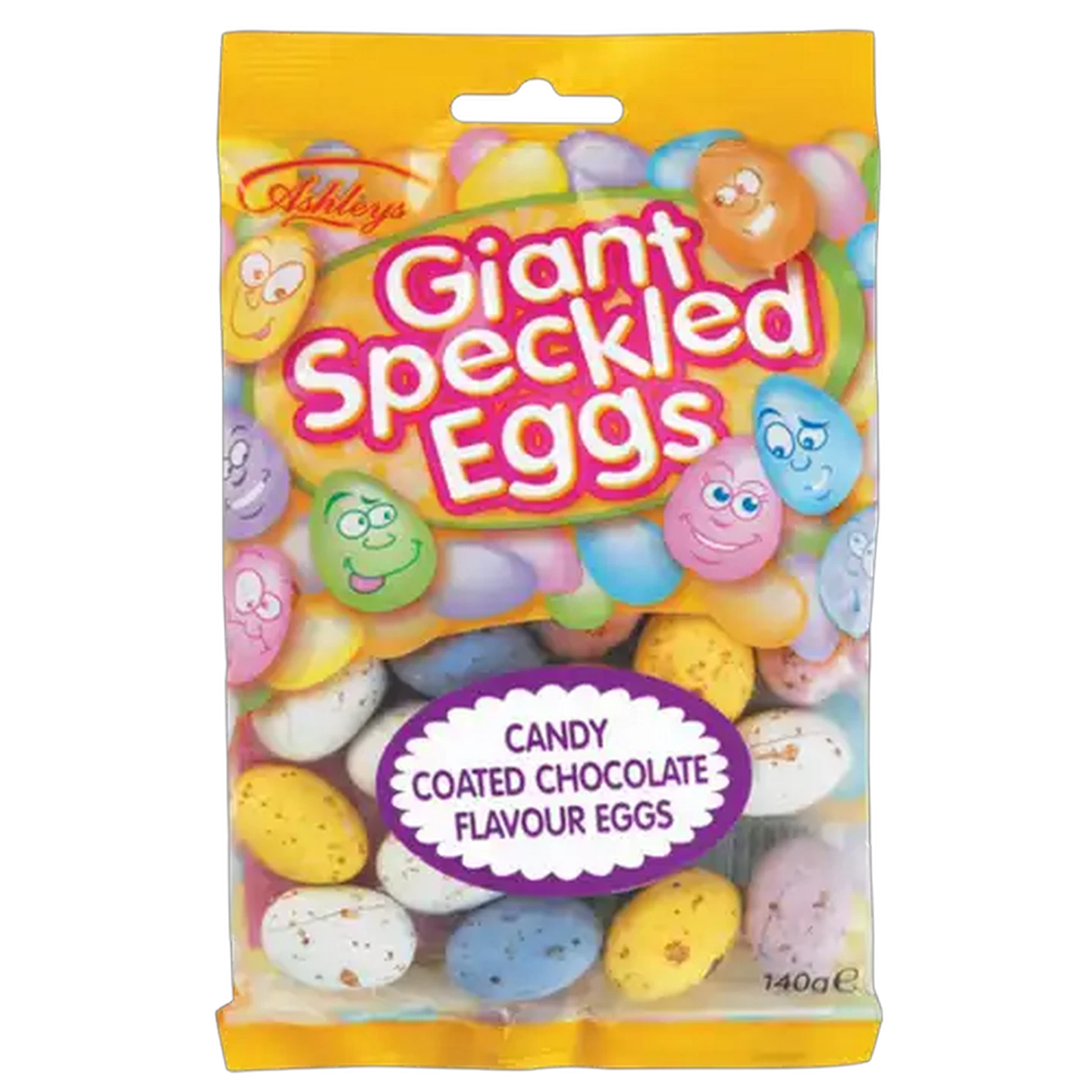 Image of Ashleys Giant Speckled Eggs 140g
