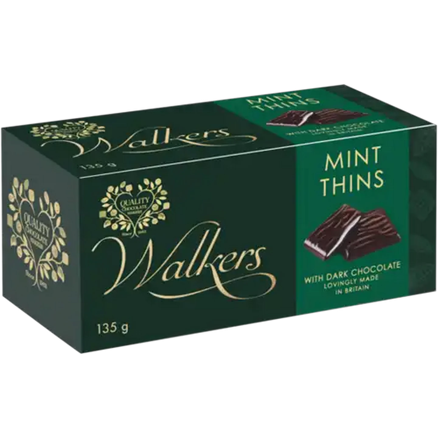 Image of Walkers Mint Thins with Dark Chocolate 135g