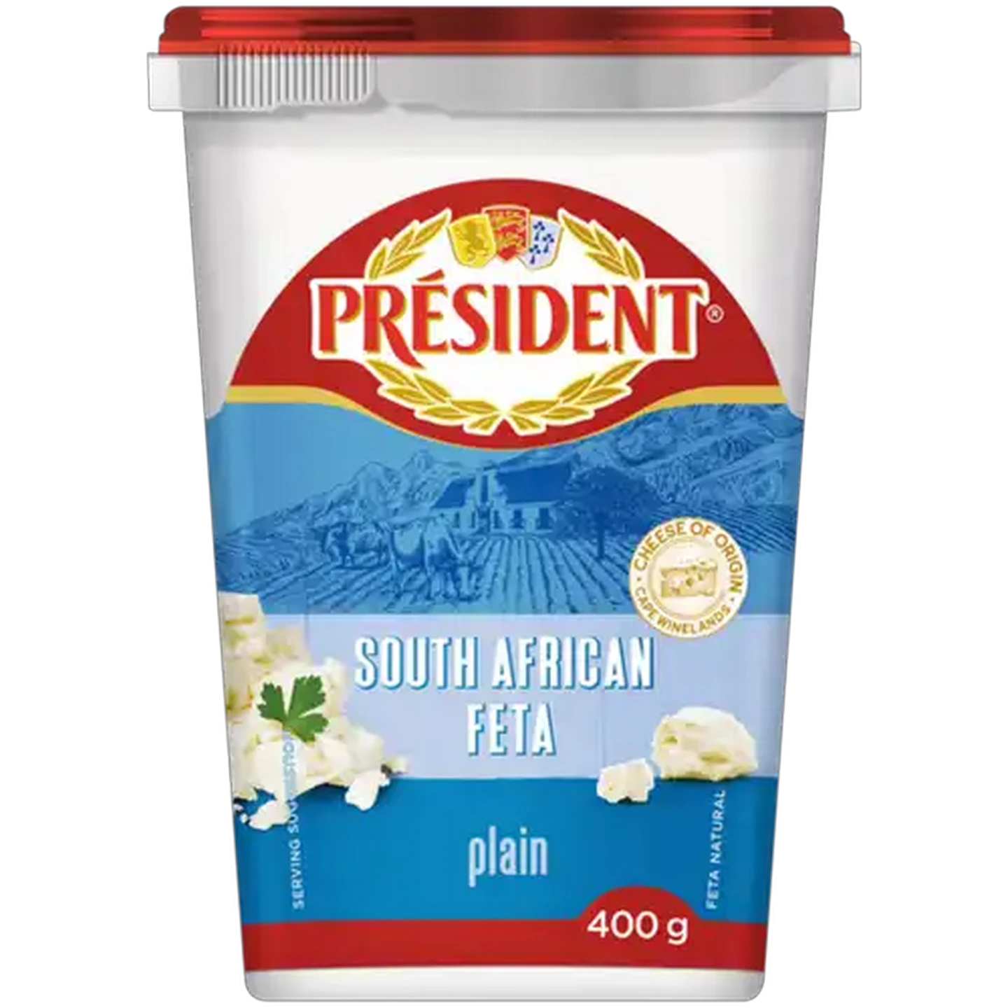 Image of Président Plain Feta Cheese 400g