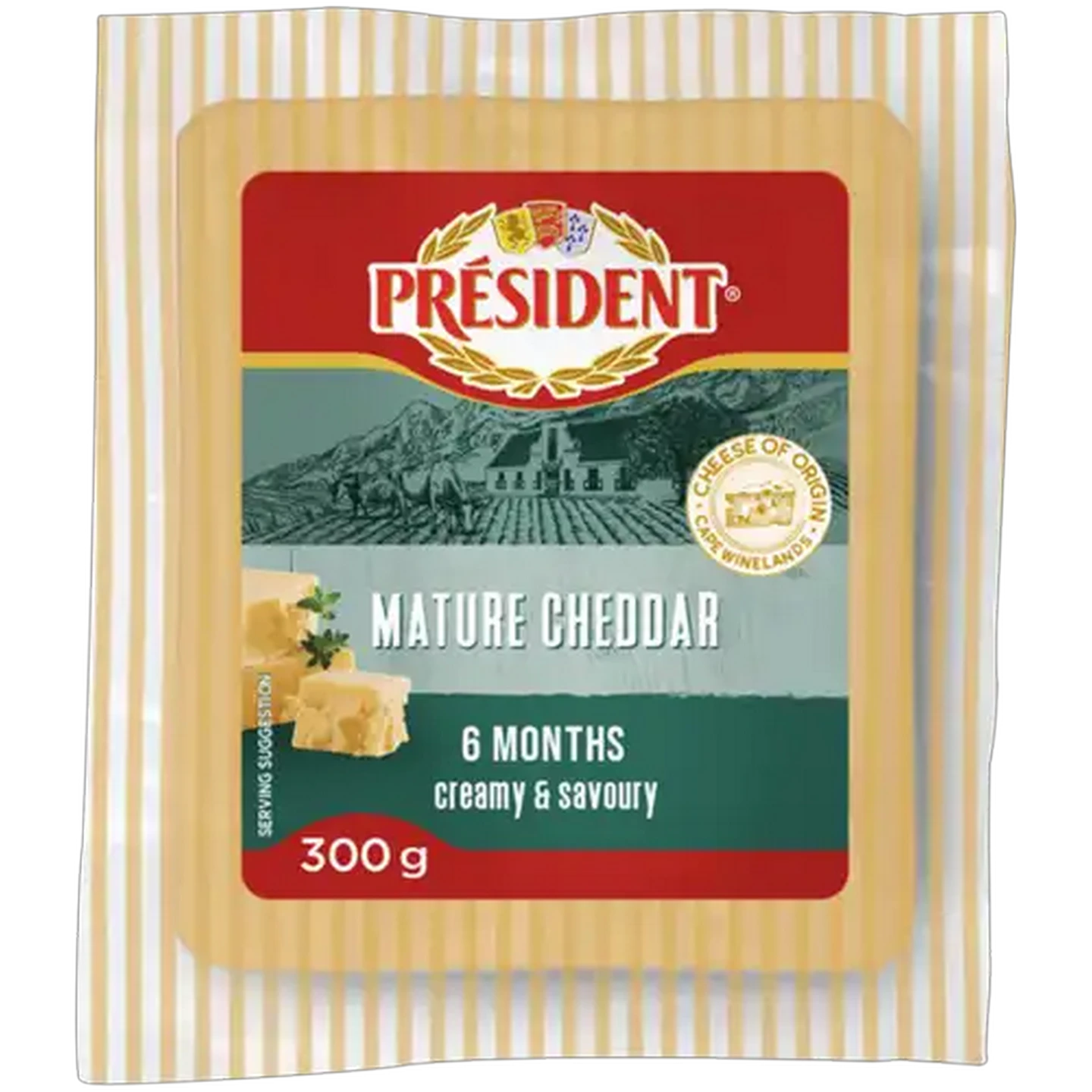 Image of Président Mature Cheddar Cheese 300g