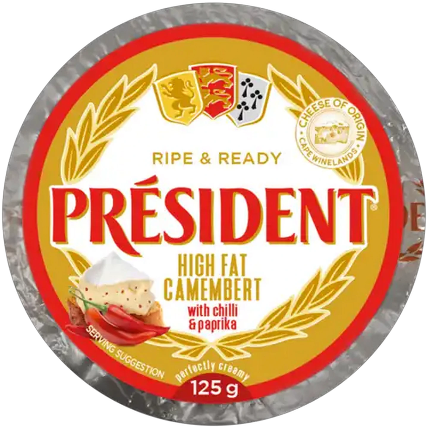 Image of Président Chilli & Paprika Camembert 125g