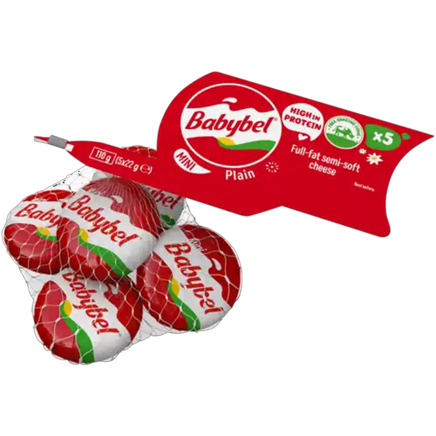Image of Babybel Semi-Soft Cheese Pack 110g
