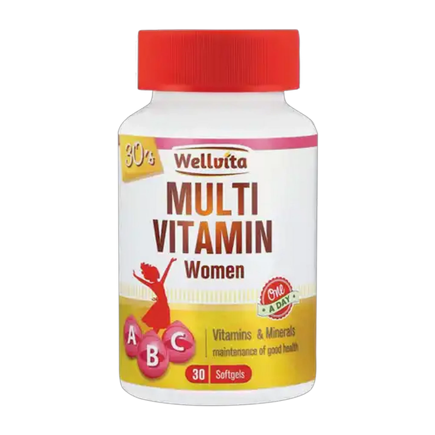 Image of Wellvita Multivitamin Women Softgels 30 Pack
