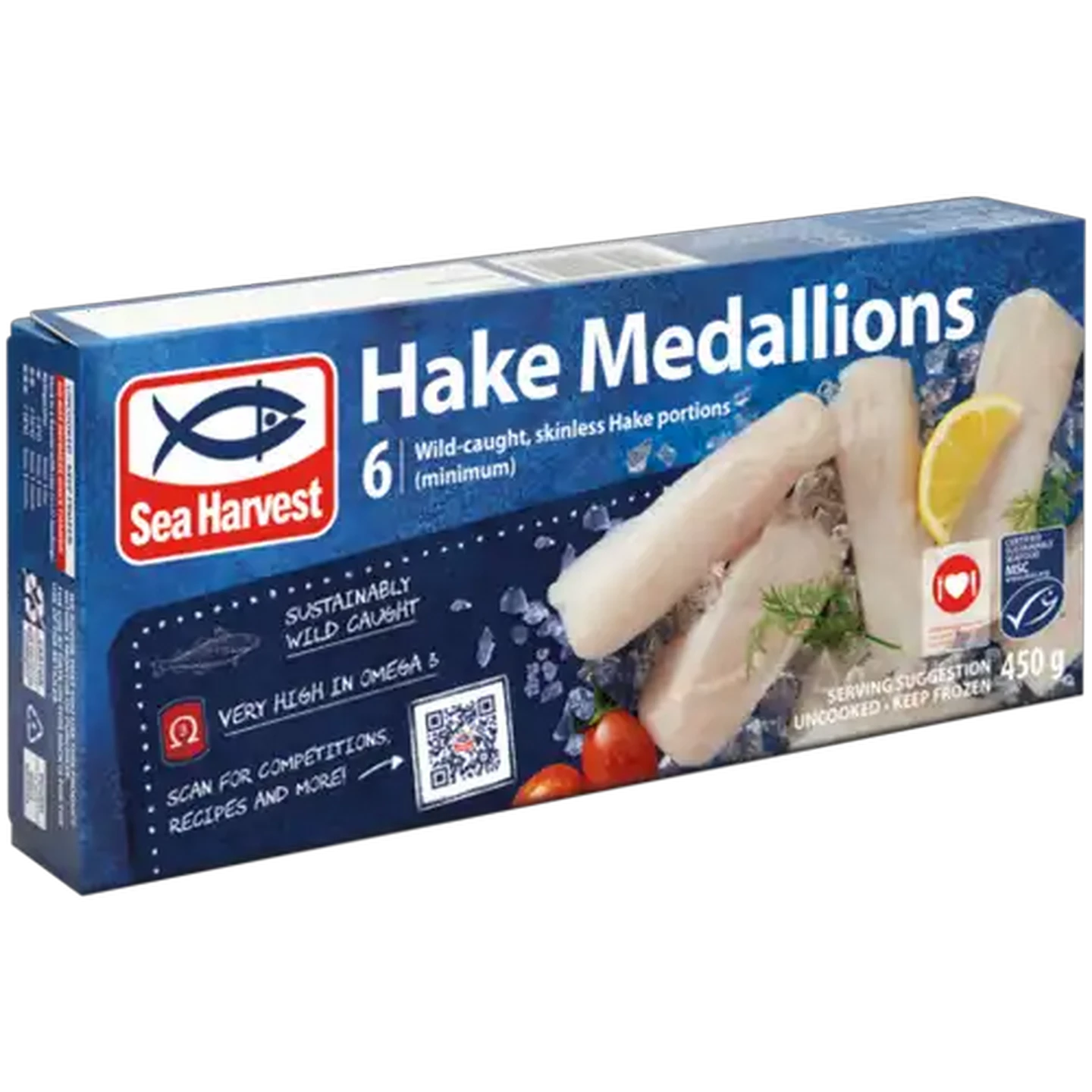 Image of Sea Harvest Frozen Hake Medallions 450g