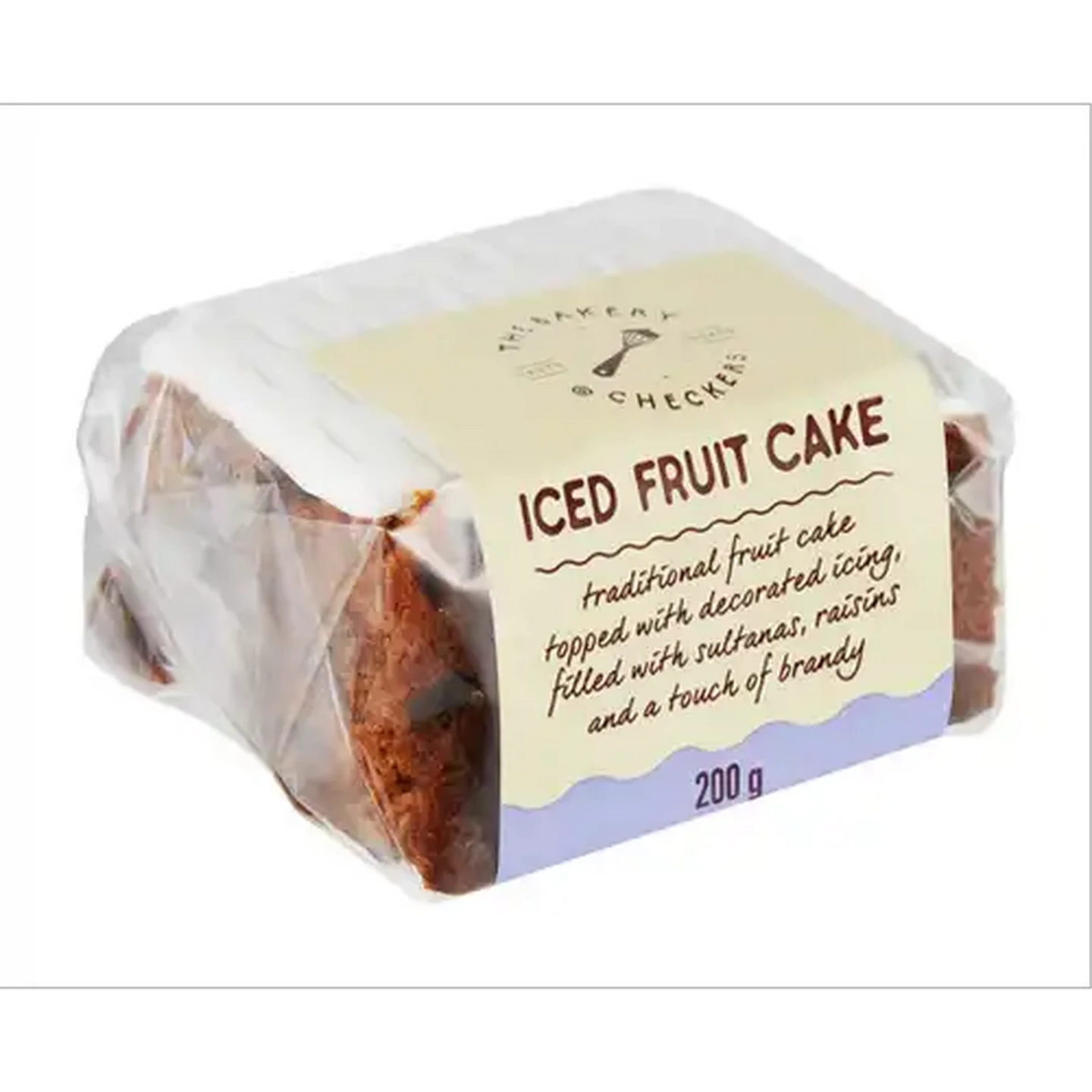 Image of The Bakery Iced Fruit Cake 200g