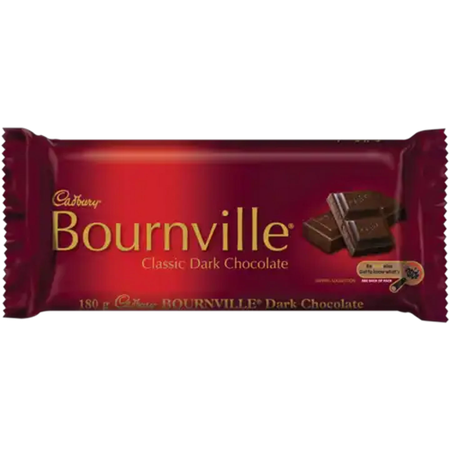 Image of Cadbury Bournville Dark Chocolate Slab 150g