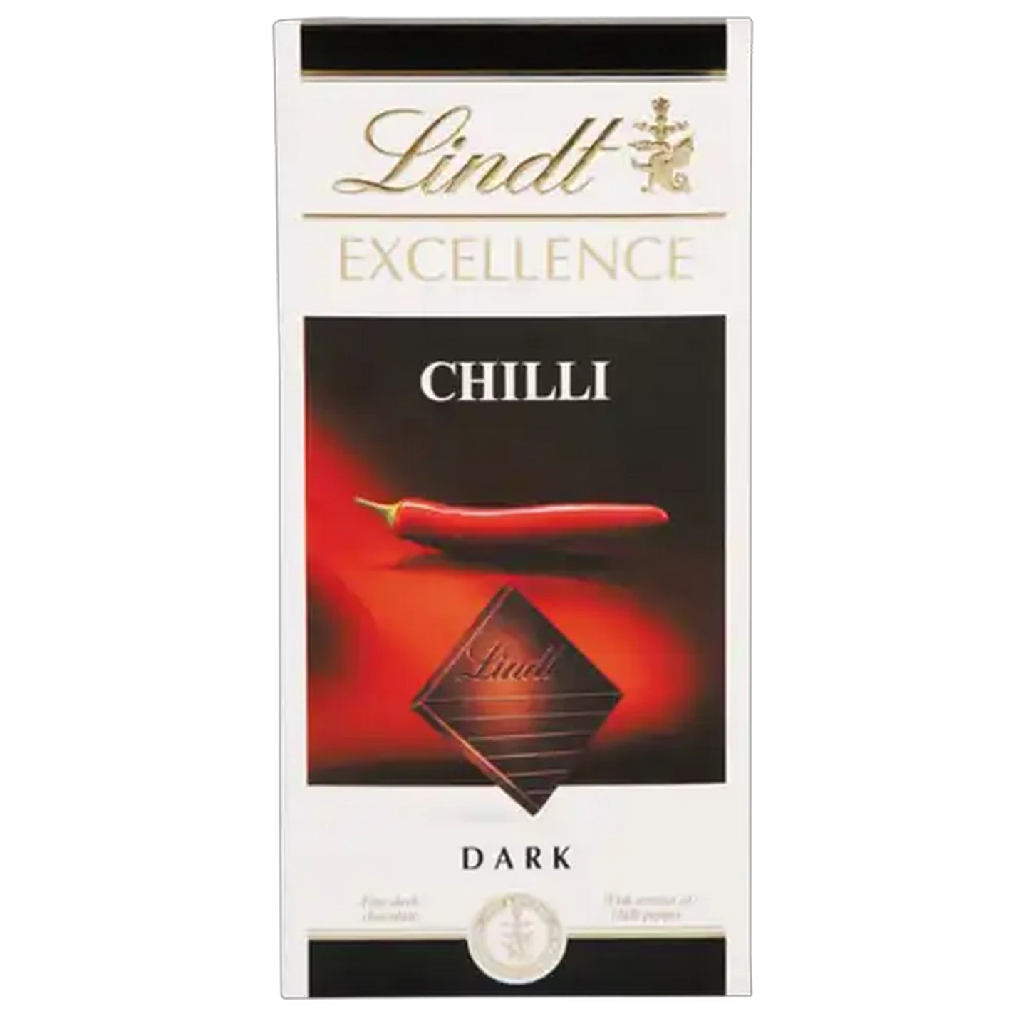 Image of Lindt Excellence Chilli Dark Chocolate Slab 100g