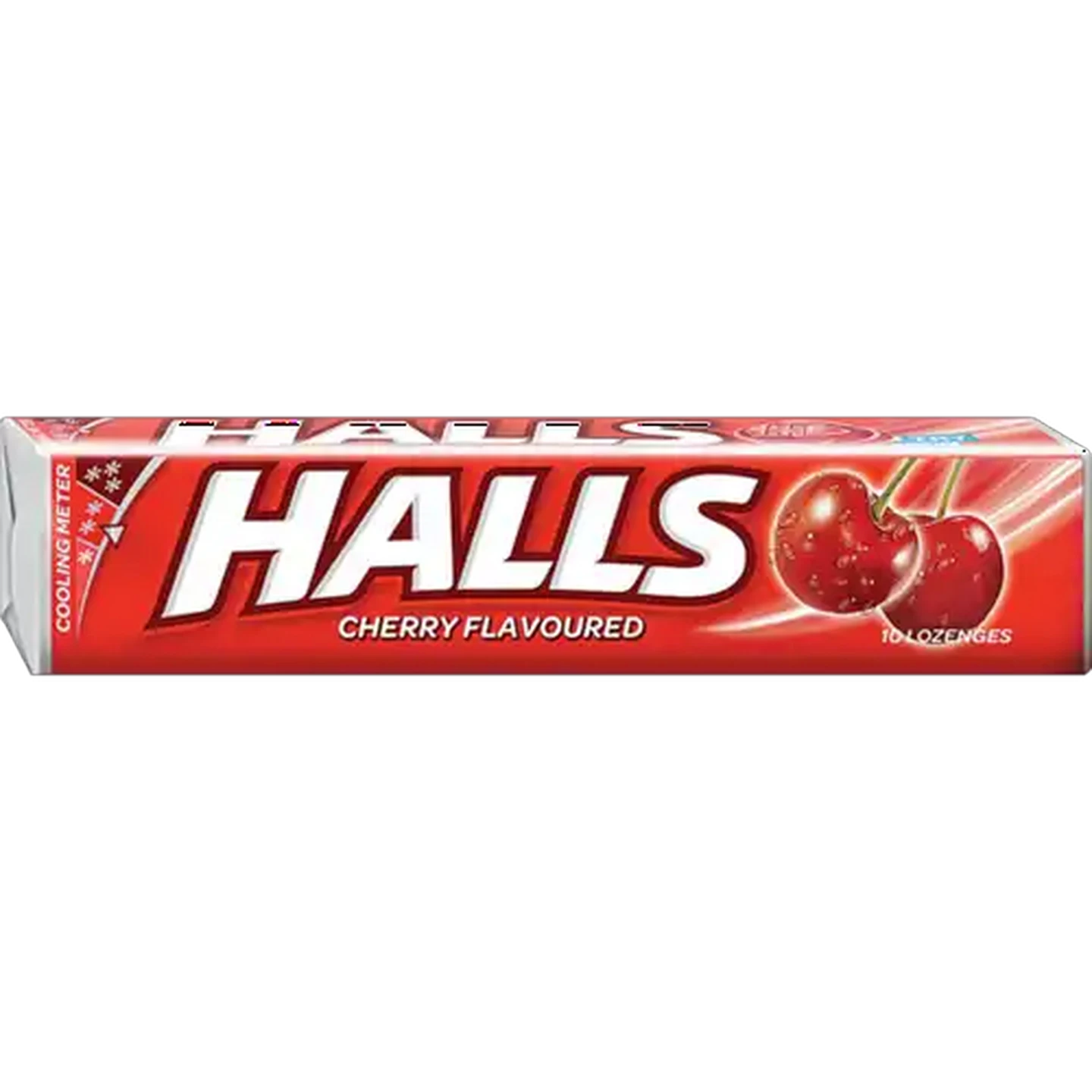 Image of HALLS Cherry Lozenges 10 Pack