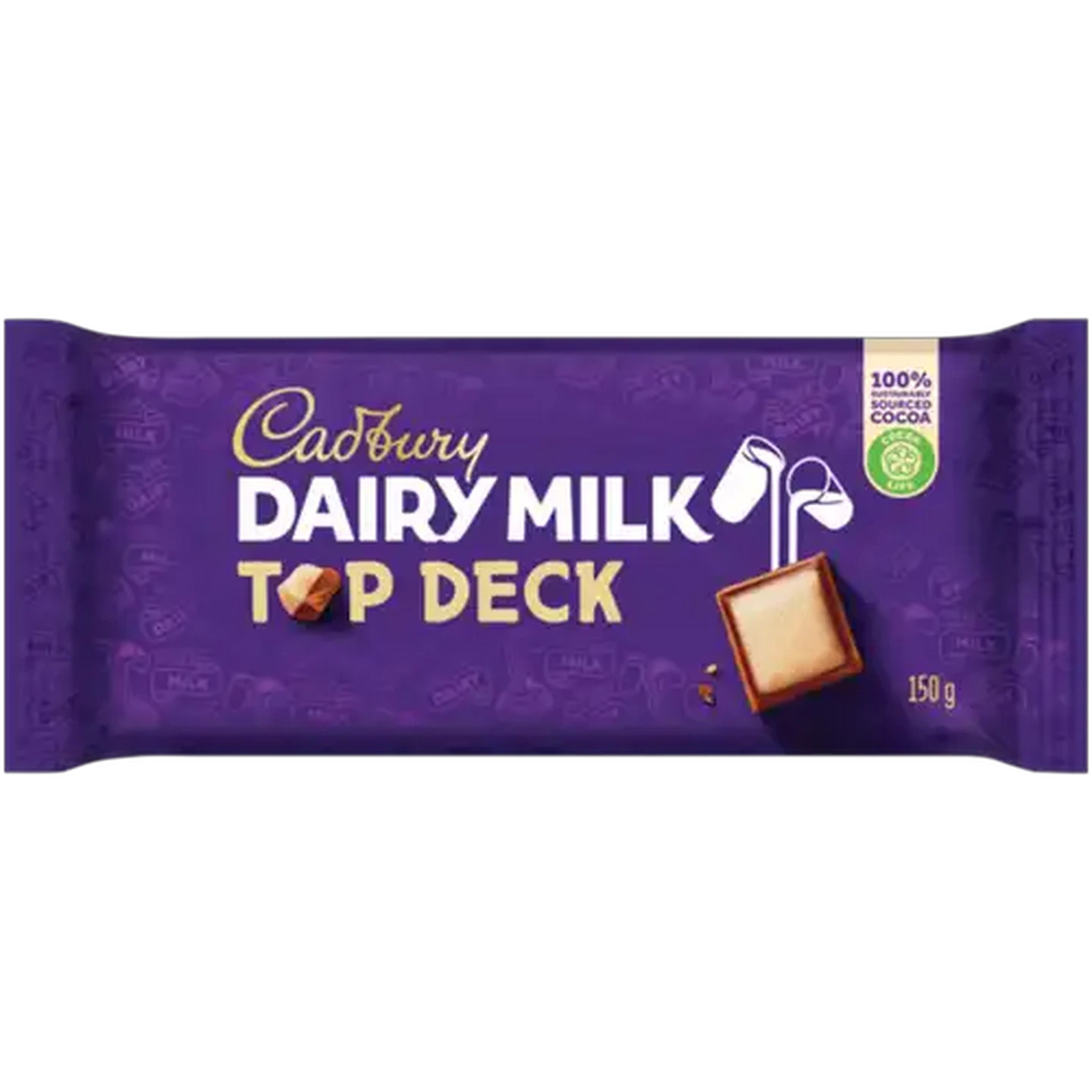 Image of Cadbury Dairy Milk Top Deck Chocolate Slab 150g