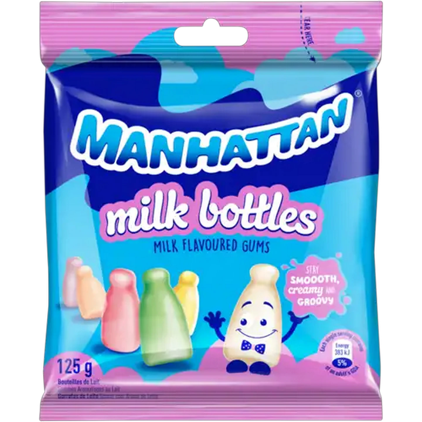 Image of Manhattan MIlk Bottles 125g