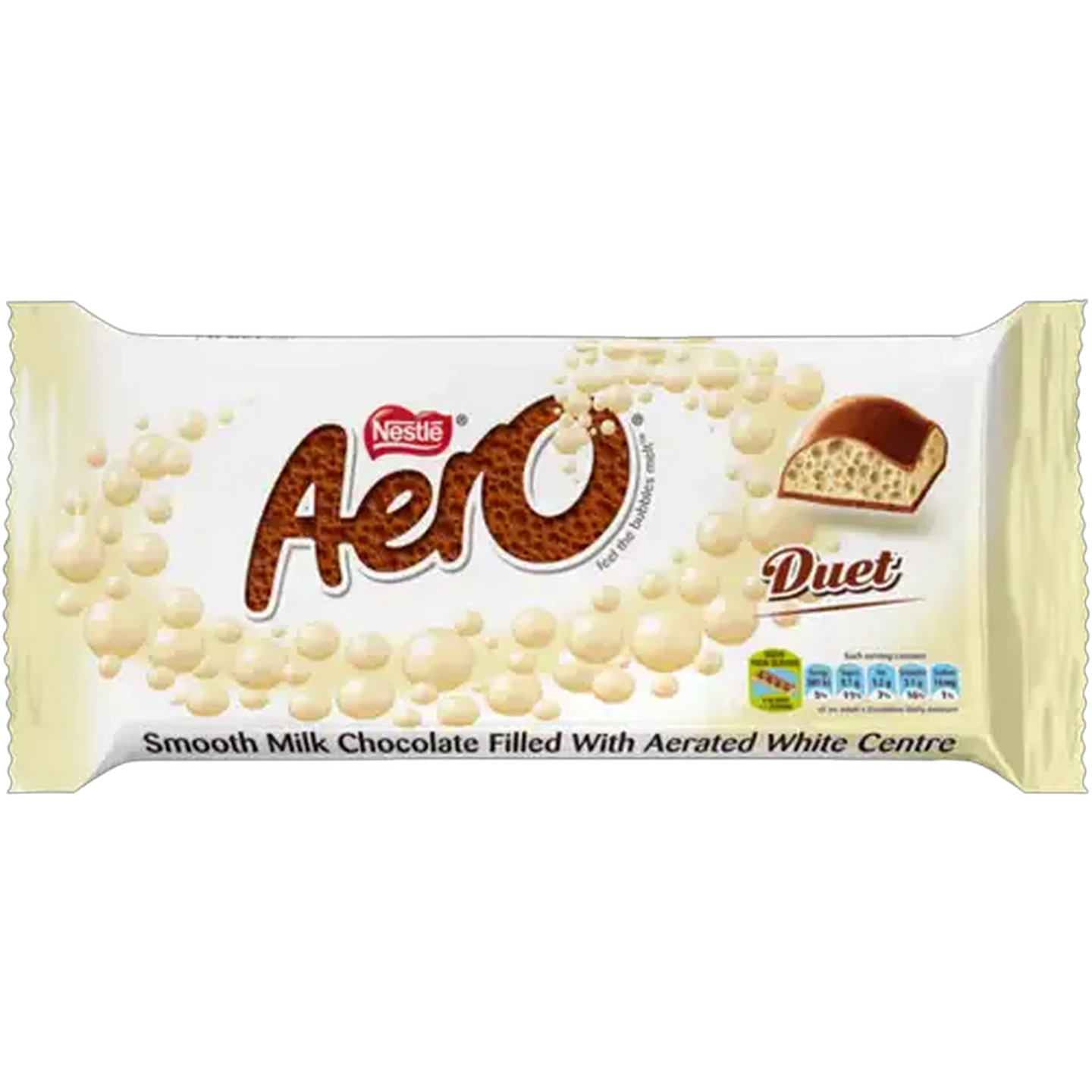 Image of Aero Duet Milk Chocolate Slab 135g