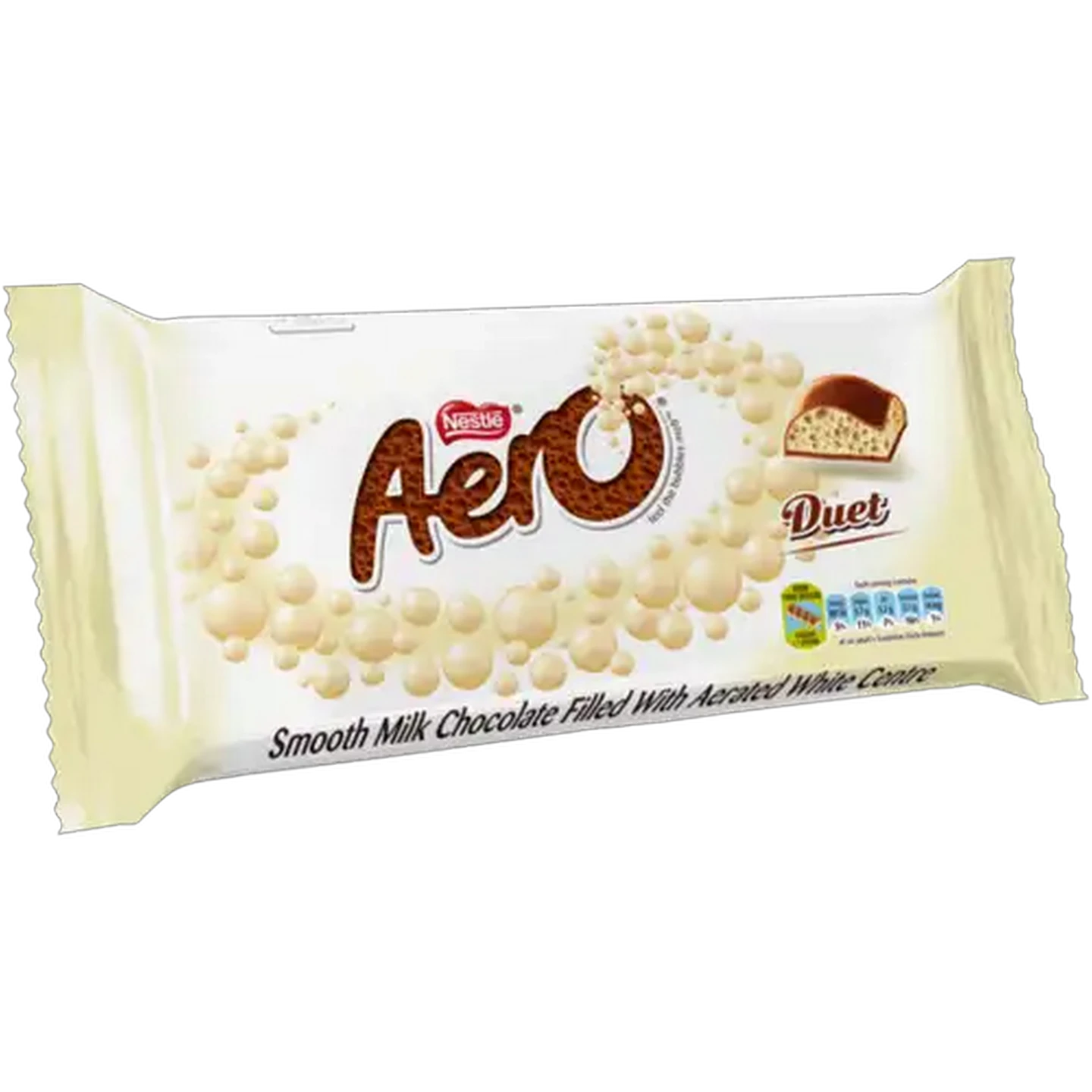 Image of Aero Duet Milk Chocolate Slab 135g