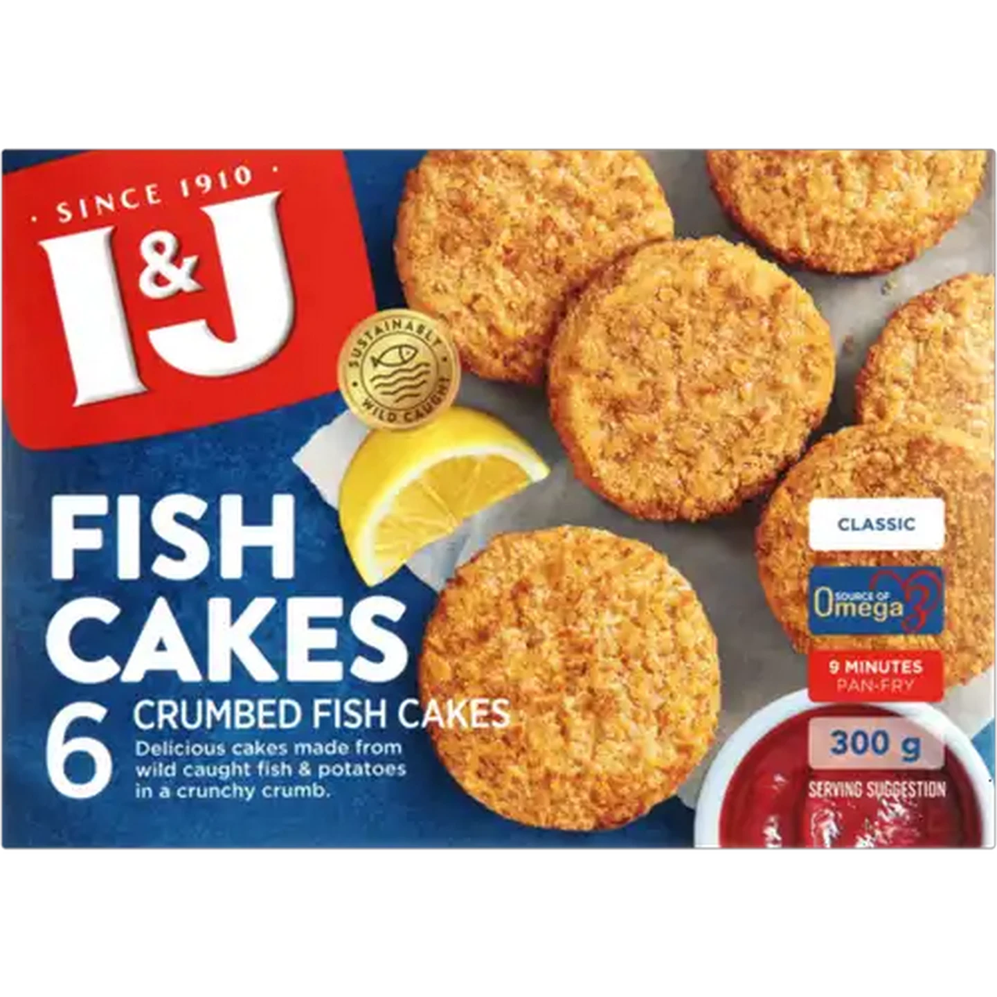 Image of I&J Frozen Fish Cakes 300g
