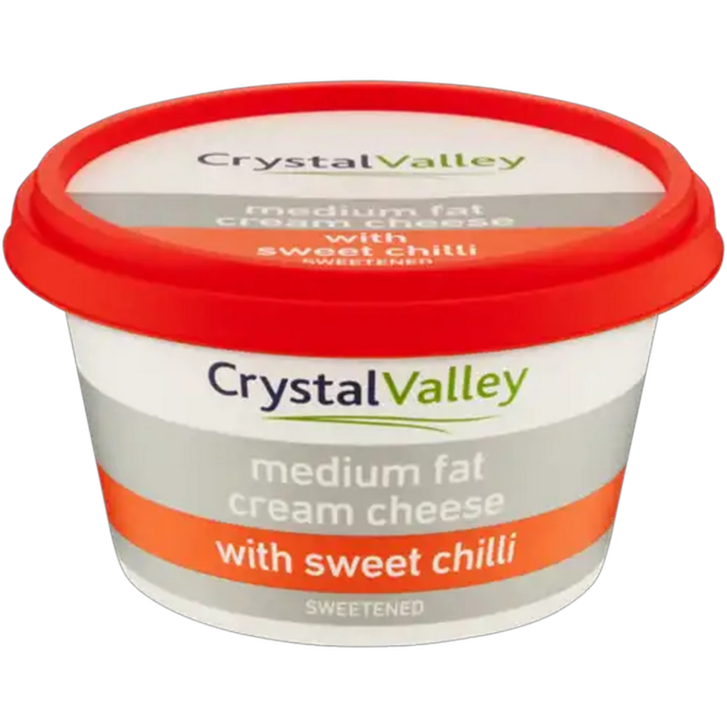Image of Crystal Valley Medium Fat Cream Cheese with Sweet Chilli 175g
