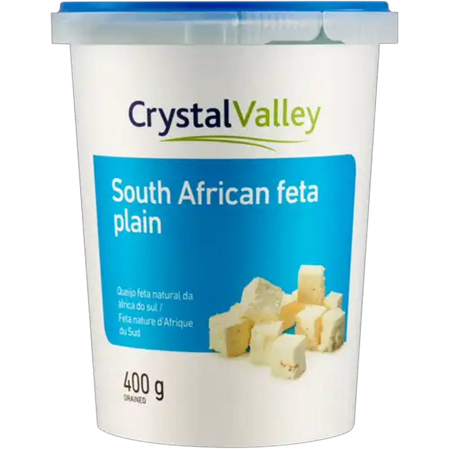 Image of Crystal Valley Plain South African Feta 400g
