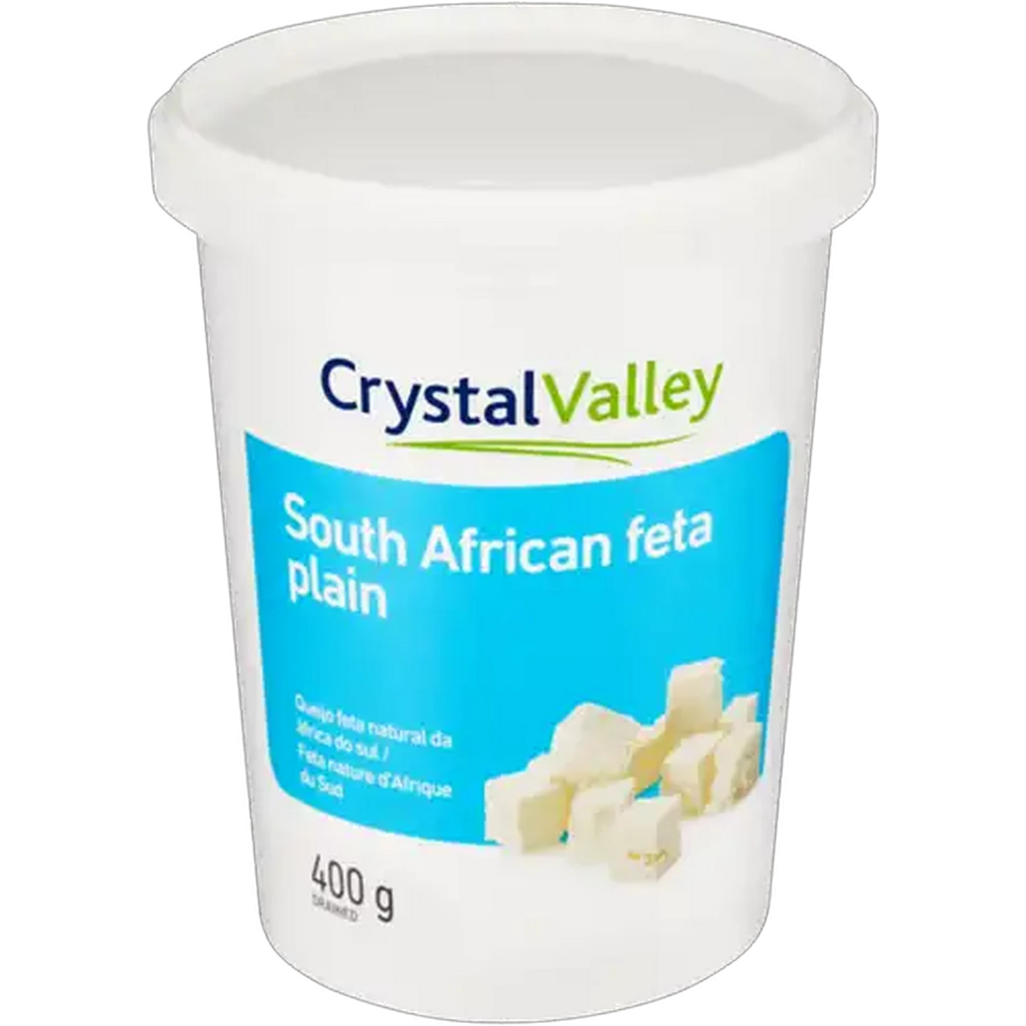 Image of Crystal Valley Plain South African Feta 400g