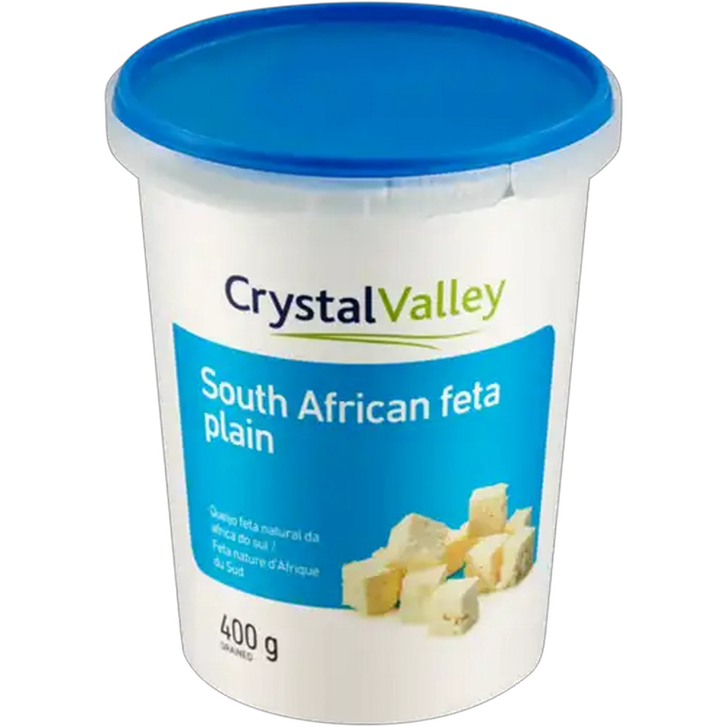 Image of Crystal Valley Plain South African Feta 400g