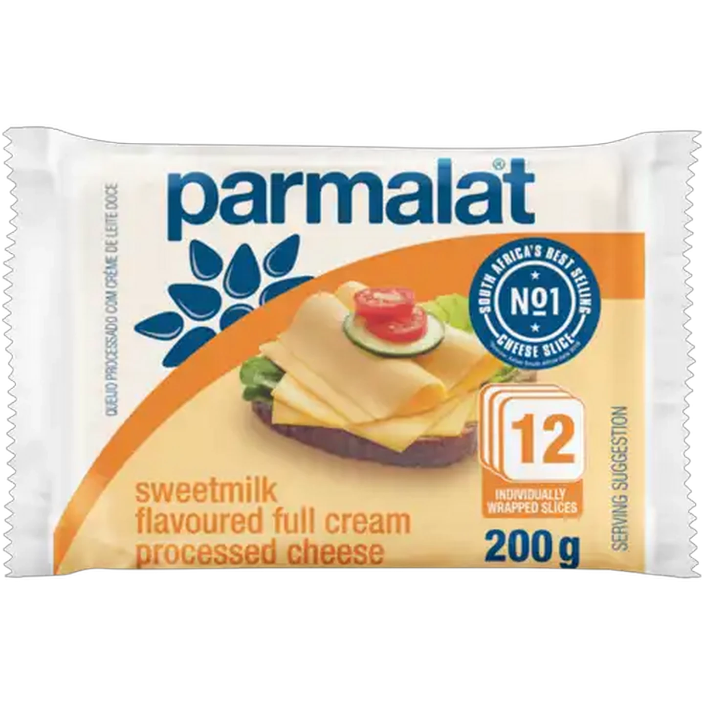Image of Parmalat Sweetmilk Flavoured Full Cream Processed Cheese 12 Pack