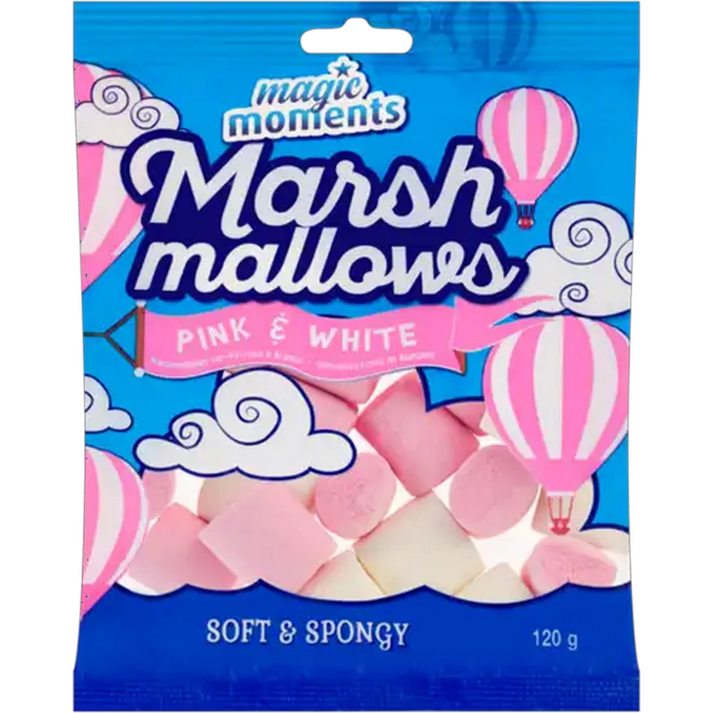 Image of Magic Moments Pink & White Marshmallows 120g