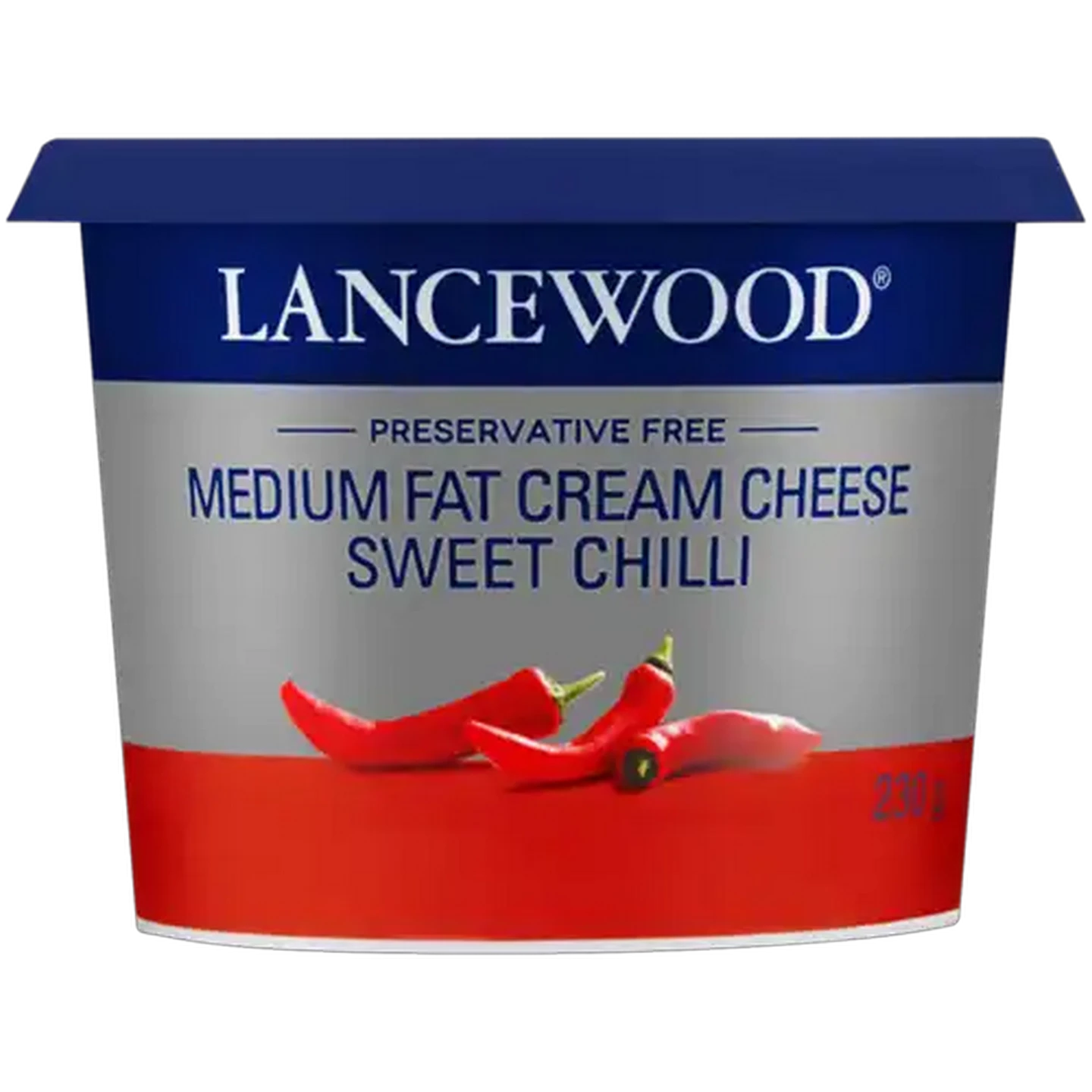 Image of LANCEWOOD Sweet Chilli Medium Fat Cream Cheese 230g