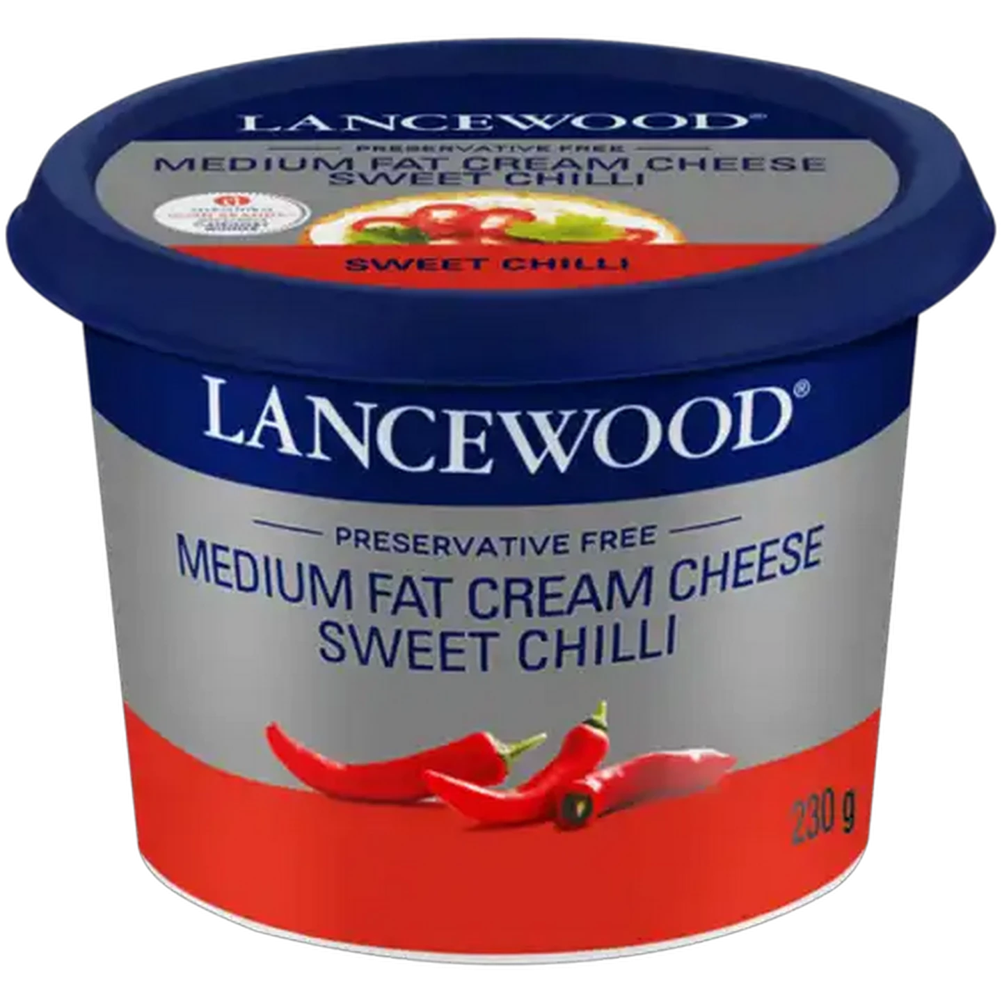 Image of LANCEWOOD Sweet Chilli Medium Fat Cream Cheese 230g