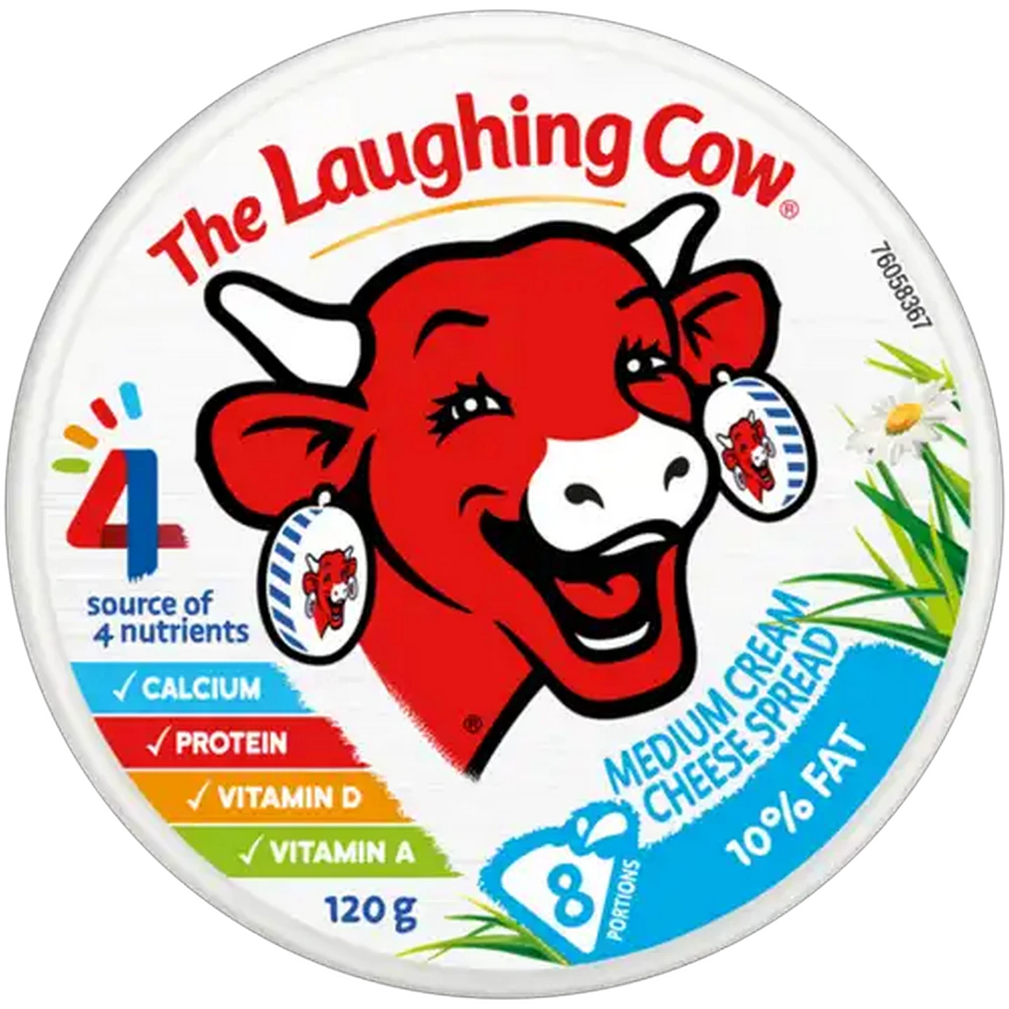 Image of The Laughing Cow Medium Fat Cheese Spread 8 Pack