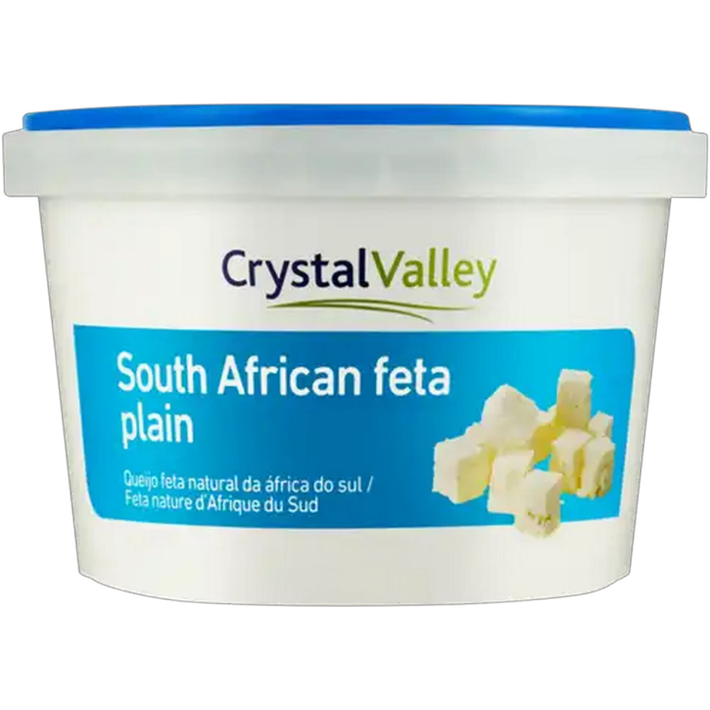 Image of Crystal Valley Plain South African Feta Cheese 200g