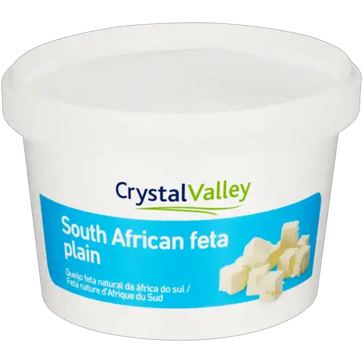 Image of Crystal Valley Plain South African Feta Cheese 200g